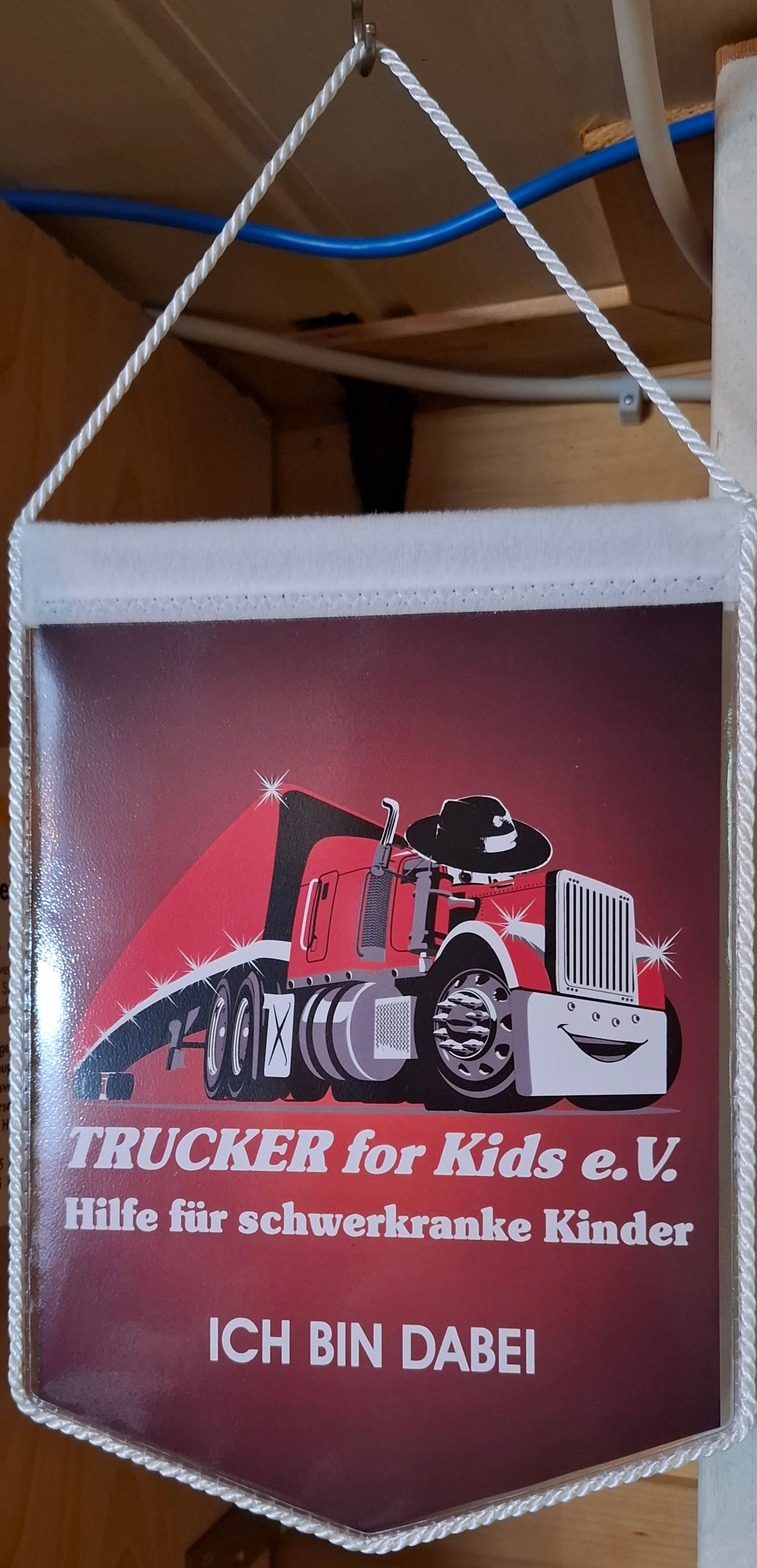 ❤️ NEU IM SHOP: DER TRUCKER-FOR-KIDS-WIMPEL! 🚛