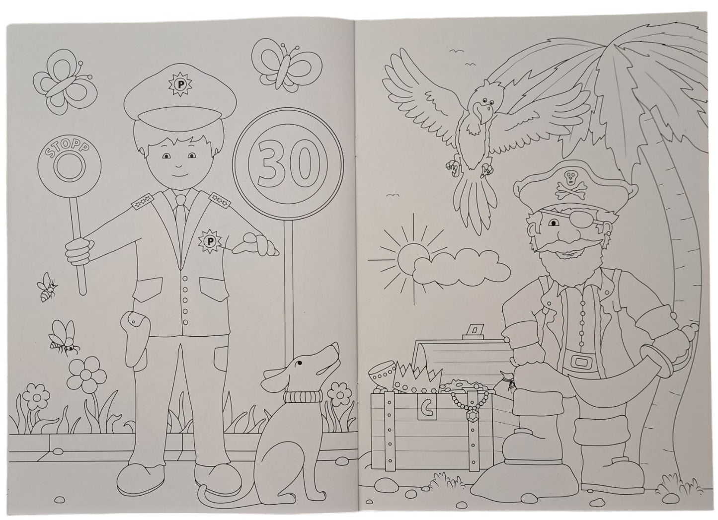 🎨 Mal spaß für kleine Heldinnen und Helden – das Malbuch von Trucker-for-Kids e.V. 🚛