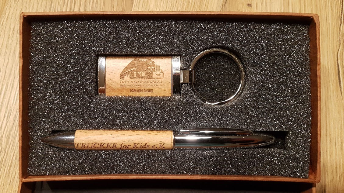 ✨ Schreibset Kugelschreiber & Schlüsselanhänger – Perfekt für Jeden Anlass! ✨