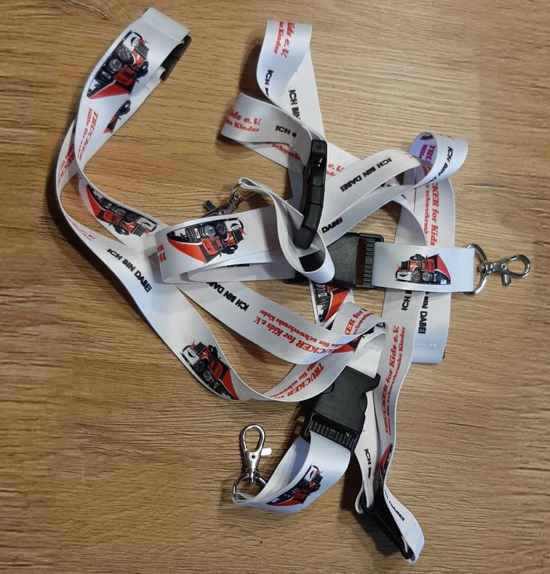 🔑 Praktisch & stylisch – das Trucker-for-Kids Lanyard! 🔑