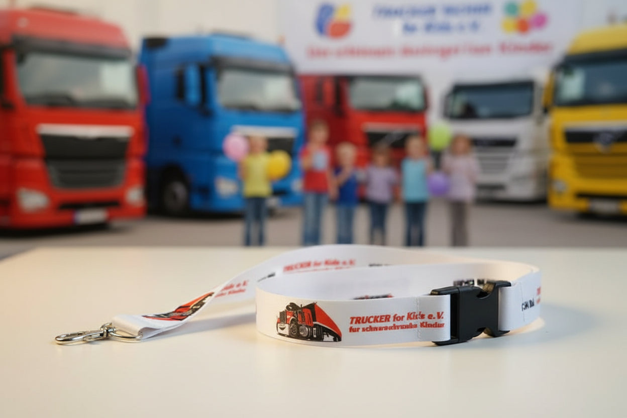 🔑 Praktisch & stylisch – das Trucker-for-Kids Lanyard! 🔑