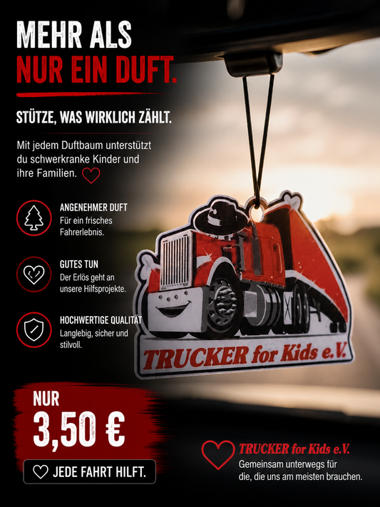 🌴 Neu im Shop: Der Trucker-for-Kids Duft Baum – Duft „Tropical“