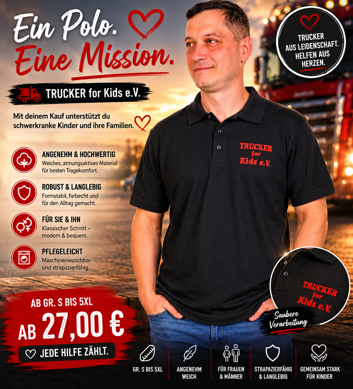 Club polo shirt Old price €26.50 now only €24.00