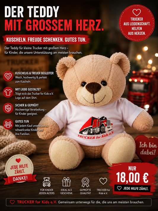 🧸 Der TFK-Teddy – Ein Kuschelfreund für einen guten Zweck! 🧸