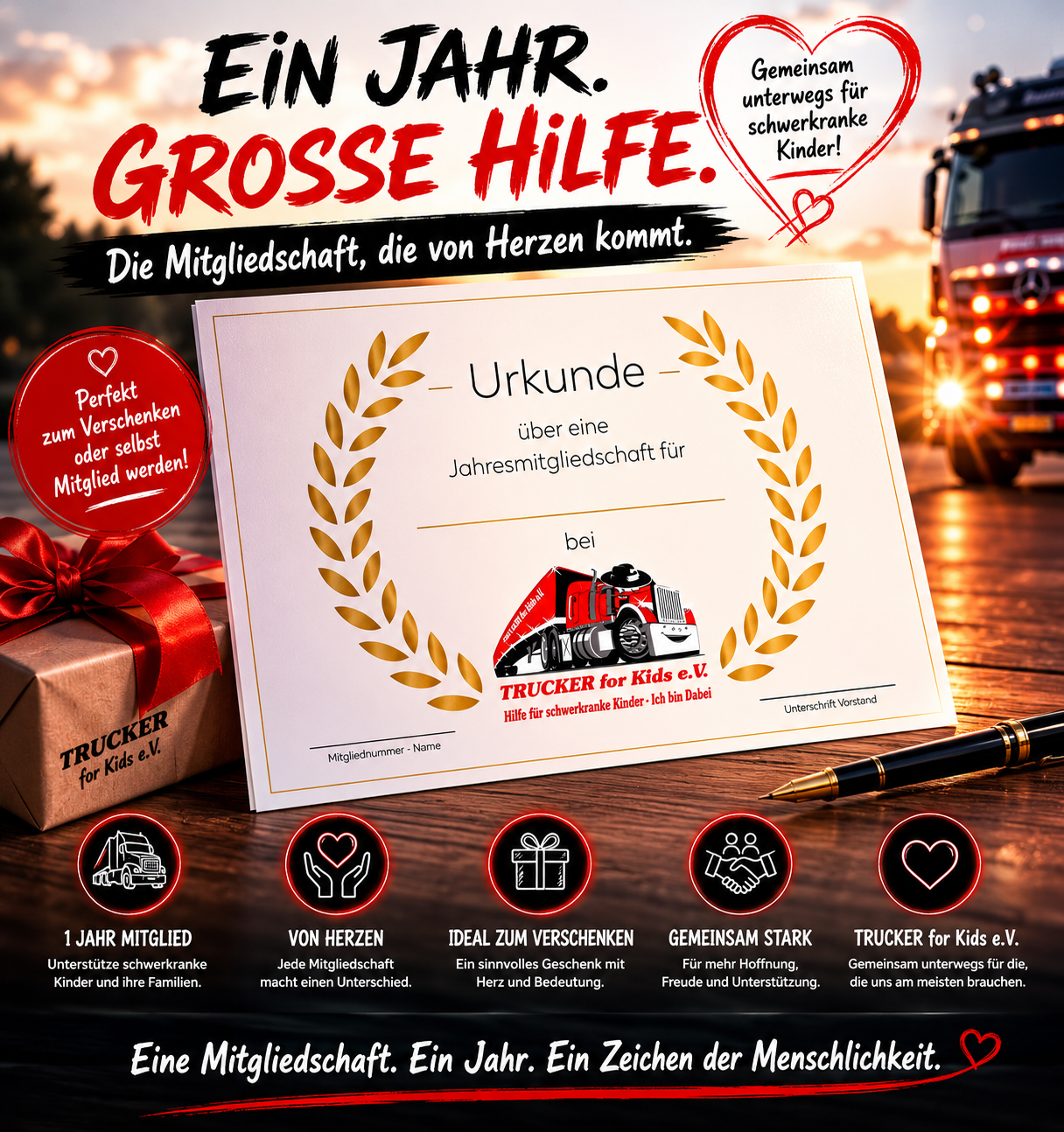 🎁 Das perfekte Geschenk – Einjährige Mitgliedschaft im Verein 🎁