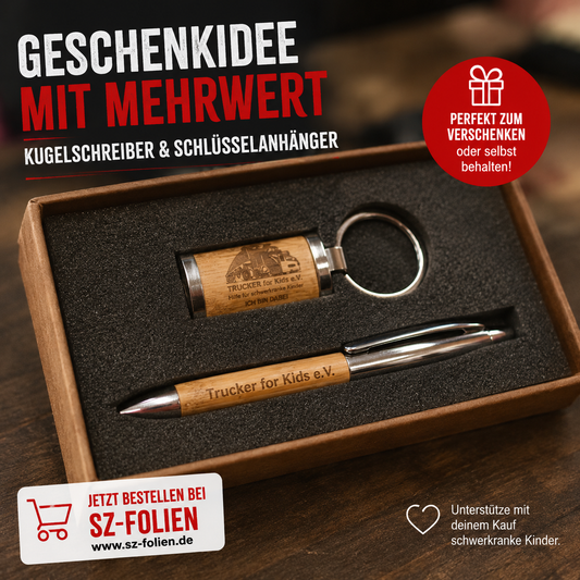 ✨ Schreibset Kugelschreiber & Schlüsselanhänger – Perfekt für Jeden Anlass! ✨