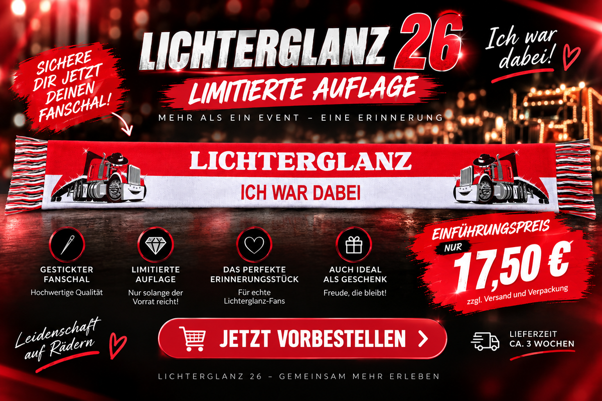 Lichterglanz-Fanschal