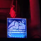 Vereins – LED-Schild für die Frontscheibe im LKW Größe 15 x 15